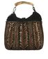 Yves Saint Laurent Woven Mombasa Tote, front view